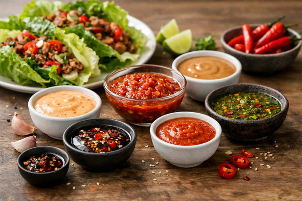 7 Best Sauces for Lettuce Wraps That Bring Heat