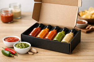 Sauce Sampler Box Example That Sells
