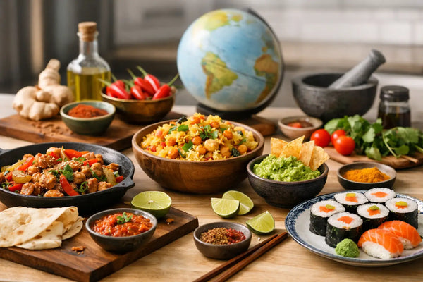 Global Flavors in Home Cooking, Made Easy
