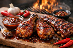 Gluten Free Barbecue Glaze That Brings Heat