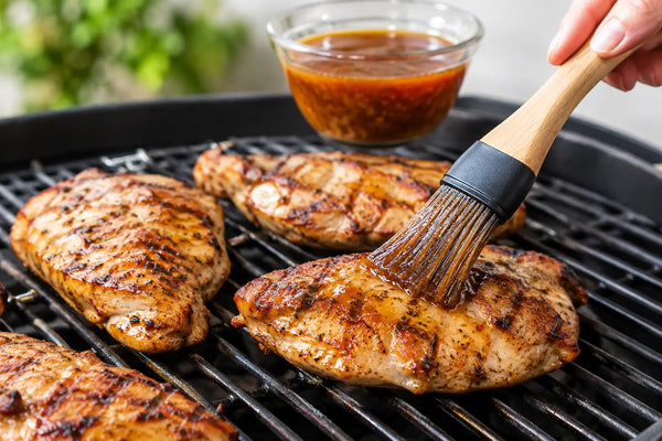 How to Baste Grilled Chicken Without Burning It