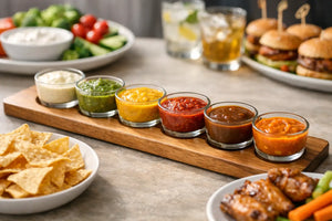 How to Build Sauce Flight for Any Party