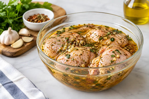 Marinating Chicken Overnight for Big Flavor