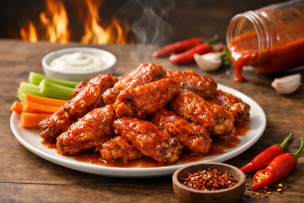Gluten Free Wing Sauce That Brings Heat
