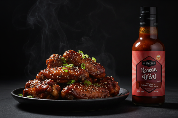 Korean BBQ Chicken Wings Recipe