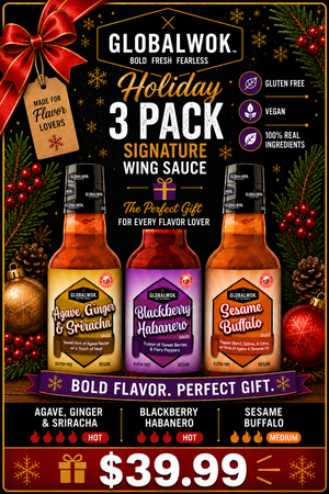 BOLD WING Sauce Pack - 3 PACK | HOLIDAY EDITION